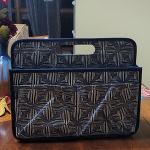 Thirty One Deluxe Double Duty Caddy in Windswept Diamonds